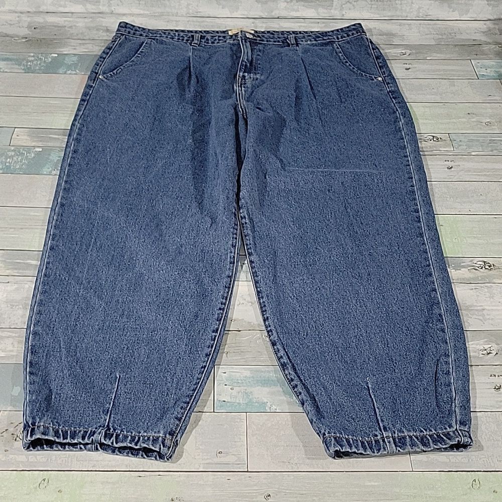 Don't Think Twice Ballon Leg Grace Curve Jeans NWT sz W22